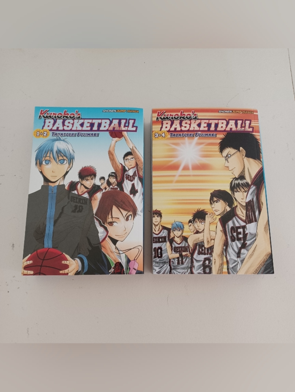 Kuroko's Basketball Manga Volumes Set - Blue, Red, Orange Covers